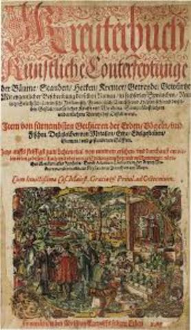 2da. Edición de Kreuterbuch.