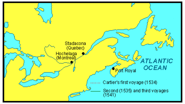 Jacques Cartier's second voyage