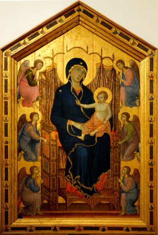Duccio’s “Madonna Ruccelai”