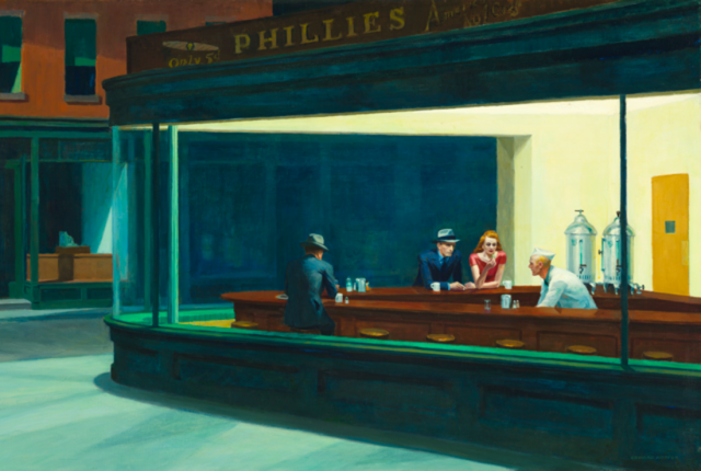 Edward Hopper's "Nighthawks"