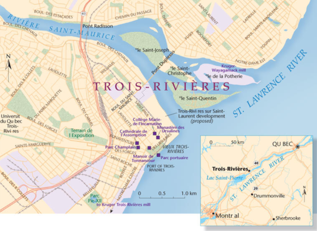 Founding of Trois-Rivières