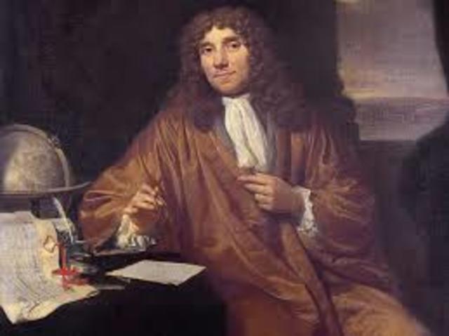 Antonie Van Leeuwenhoek describes bacteria