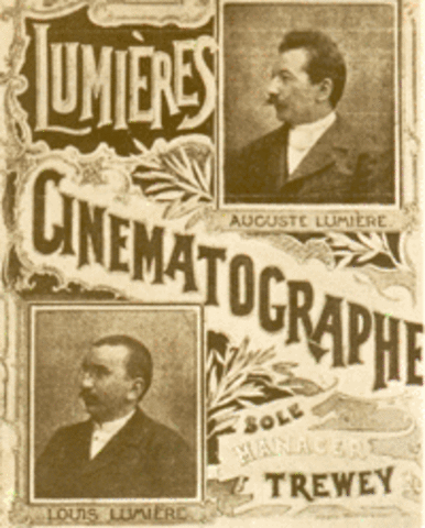 Los hermanos Lumiere inventan el cine