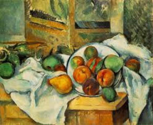 Picasso siente la influencia de Cézanne y el arte africano.