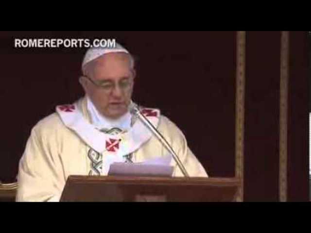 El Papa Francisco canoniza a la Madre Laura Montoya