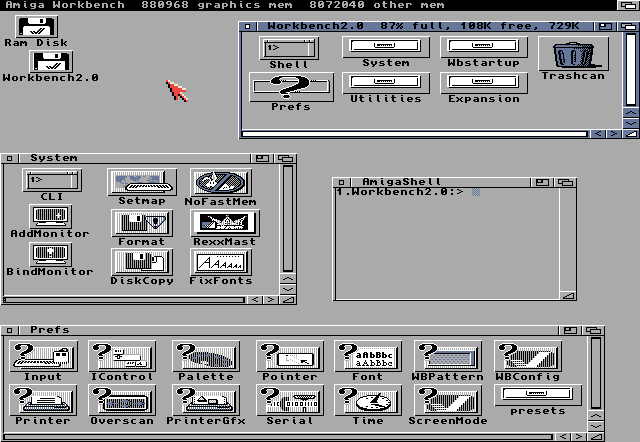 AMIGA OS 2.0
