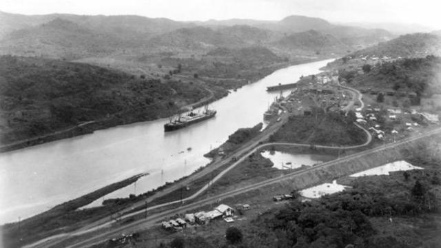 Panama Canal Opens