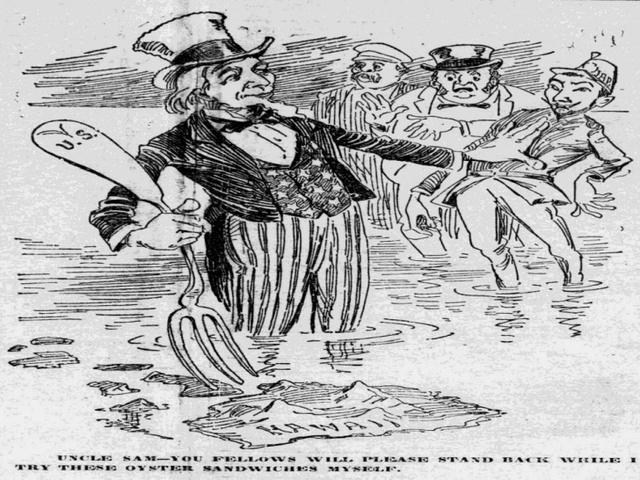 Unites States Annexes Hawaii