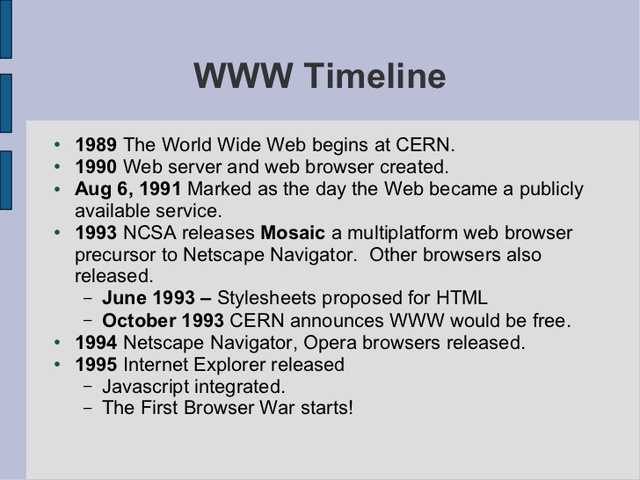 The Invention of the World Wide Web