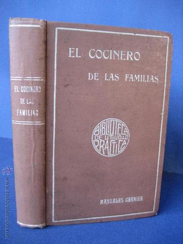 Libro "el cocinero de las familias"
