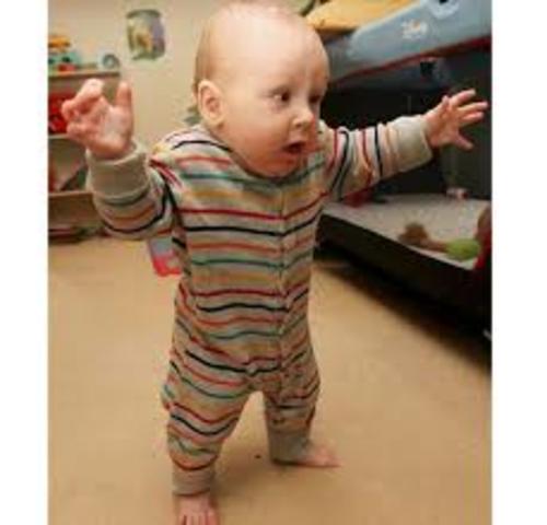 First time to walk