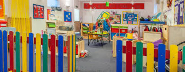 First day in nursery