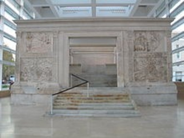 Inicio del Ara Pacis