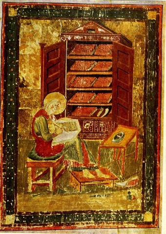 Portrait of Ezra from the Codex Amiatinus (not sure what this is)