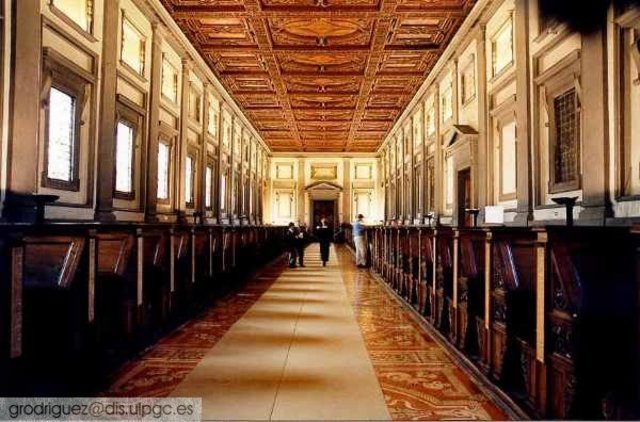 Biblioteca Laurenciana, Florencia, Italia.