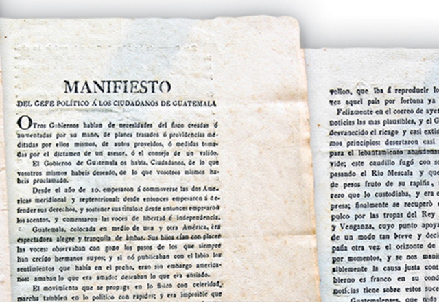 Independencias de las provincias de centro america