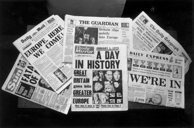 Britain Joins the European Union.