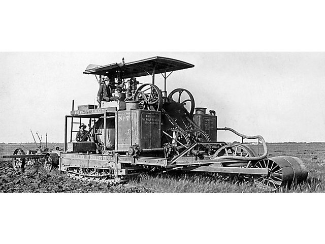 Prueba del Tractor de cadenas