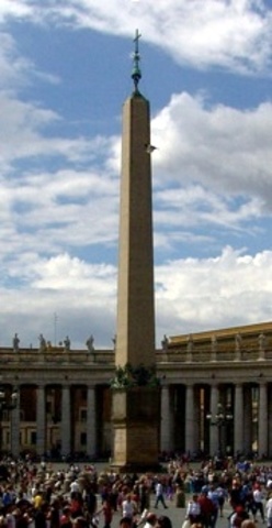 El obelisco del Vaticano