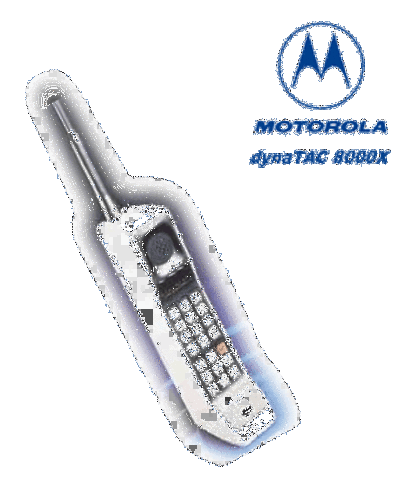 Motorola Lanza el Dyna TAC 8000x