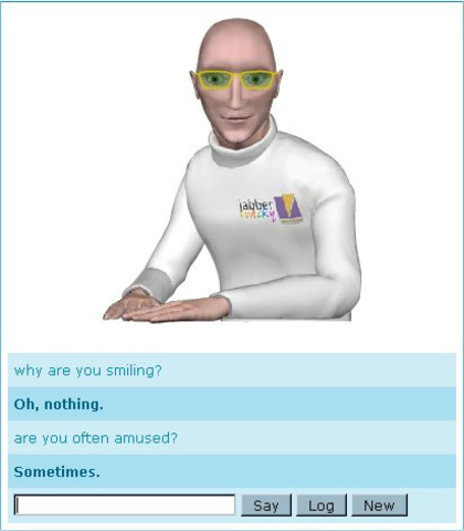 Jabberwacky: chat-bot de interacción humana