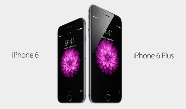 Apple lanza el Iphone 6 e Iphone 6 plus, telefonos inteligente que funcionan con el sistema sistema operativo iOS 8 desarrollado por Apple inc.