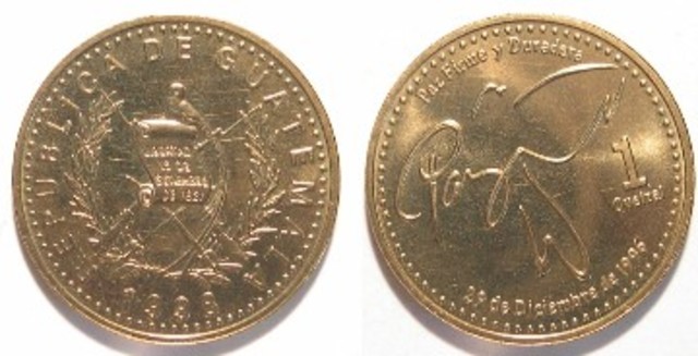 1925 Se define el Quetzal como moneda de Guatemala