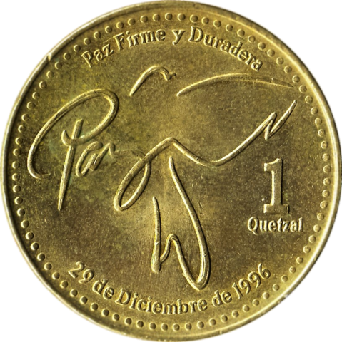 1925 se define el Quetzal como moneda de Guatemala