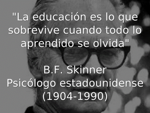 B. F. Skinner