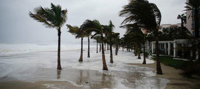 Hurricane  in San Andres