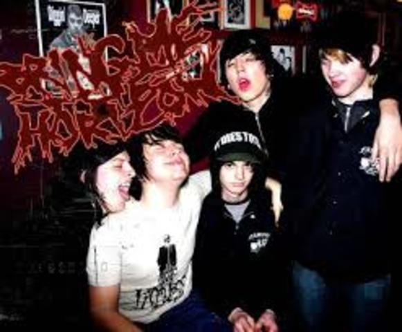 Oliver en BRING ME THE HORIZON