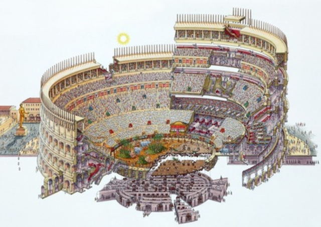 Inicia la construcción del Coliseo