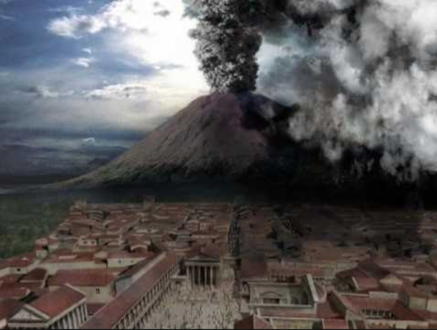 Erupción del volcán