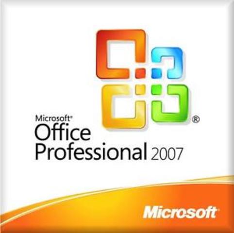 Microsoft Office 2007.