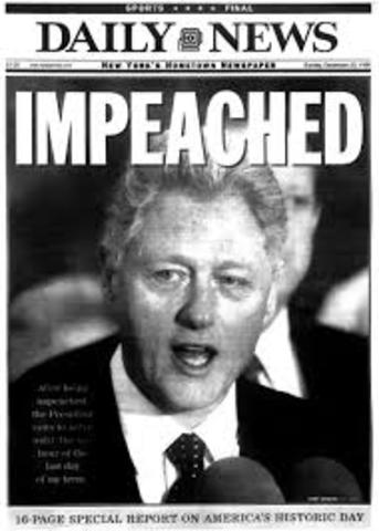 The Impeachment of President Clinton