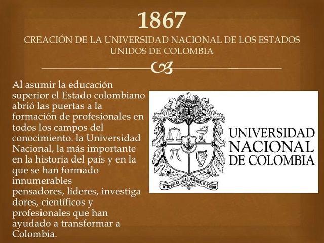 Universidad Nacional, Colombia