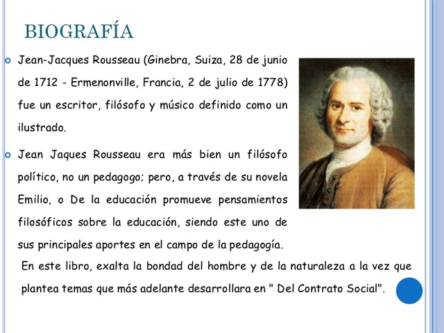 ROUSSEAU, Ginebra