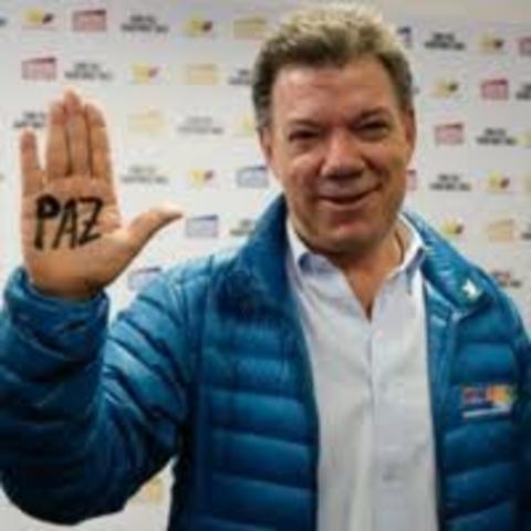 Juan Manuel Santos, presidente de Colombia