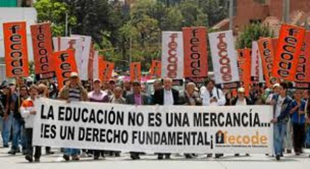 Federación Colombiana de Educadores –FECODE