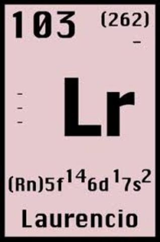 Sintesis del lawrencio