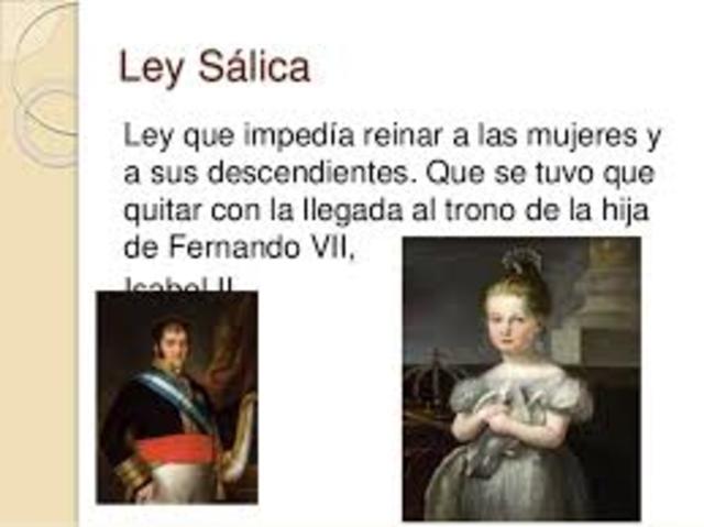 LA EXCLUSIÓN DE LAS MUJERES DE LAS SUCESIONES POR LA LEY SÁLICA