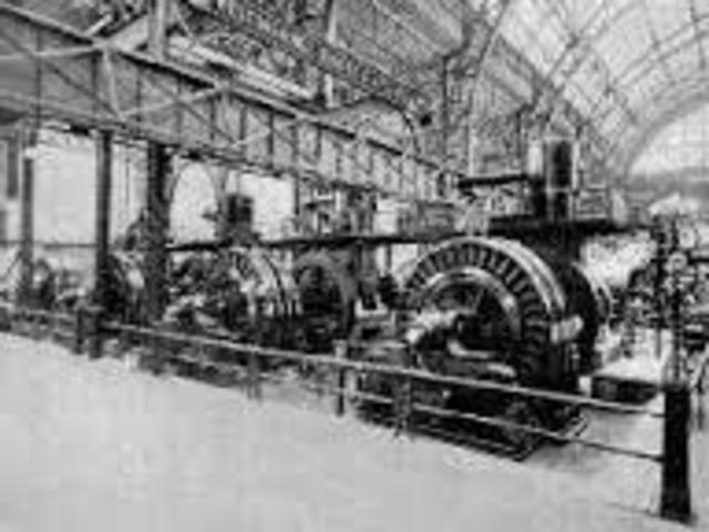 Primera planta de energía