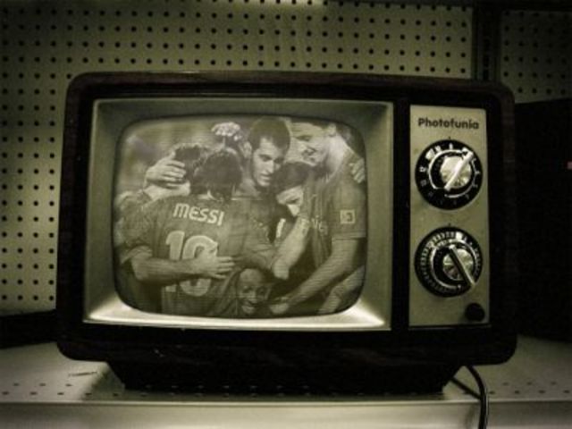 Aparece la televisión