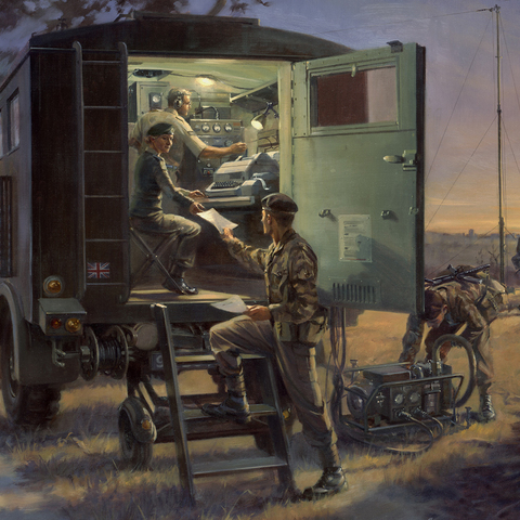 US military adopt the radio