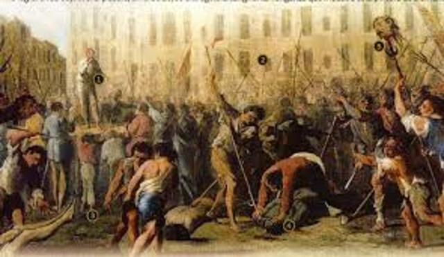 Insurreciones promovidas por PLM