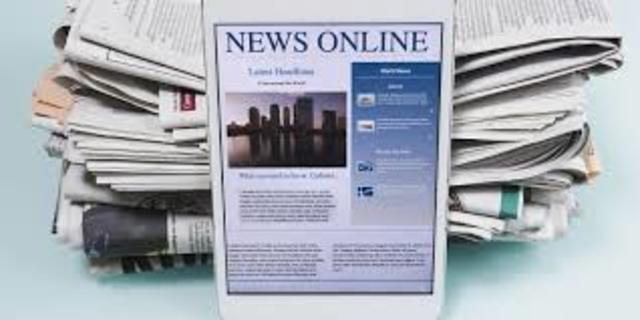 Primeros periodicos digitales