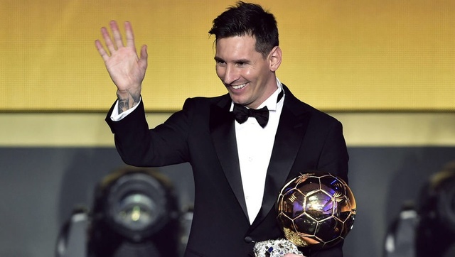 Messi wins balon d'or