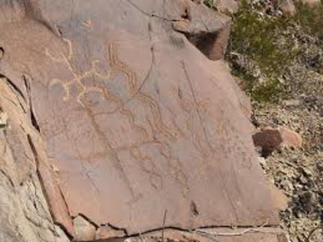 La lectura de petroglifos.