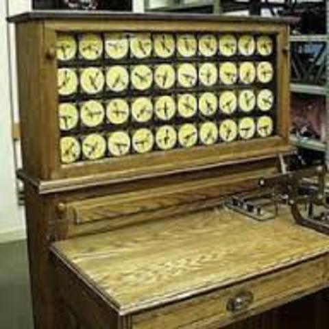 Máquina Tabuladora Eléctrica