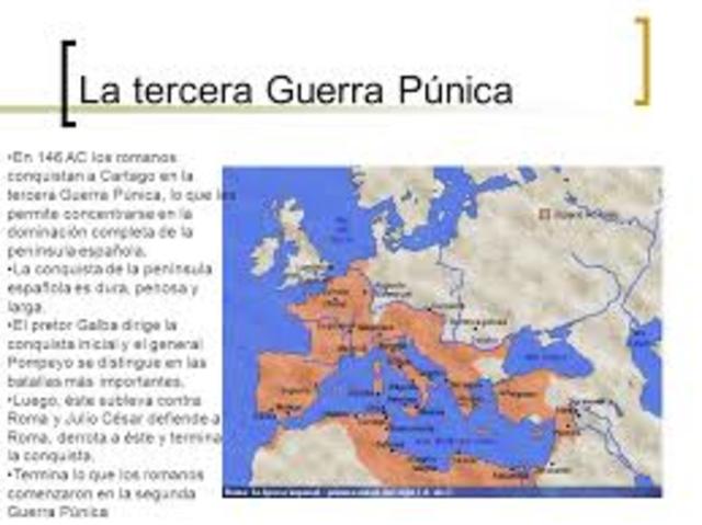 Tercera guerra púnica.
